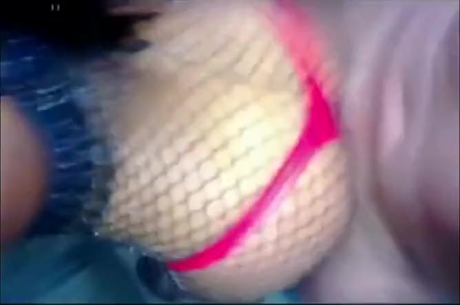 Cross in fishnets
