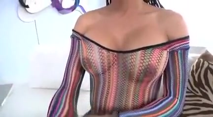 Big black ladyboy cock play