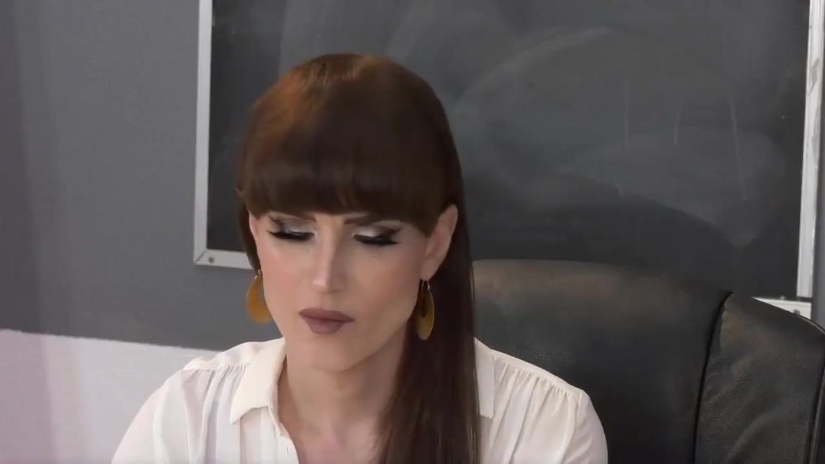 Natalie Mars - Shemale Teacher Anal Fuck With Her