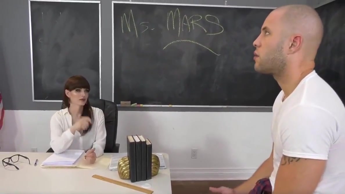 Natalie Mars - Shemale Teacher Anal Fuck With Her