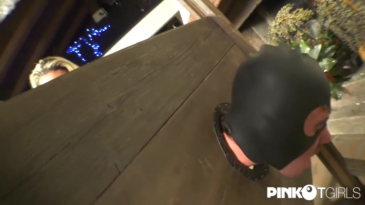Priscilla Makes Her Slave Happy With Her Hard Cock