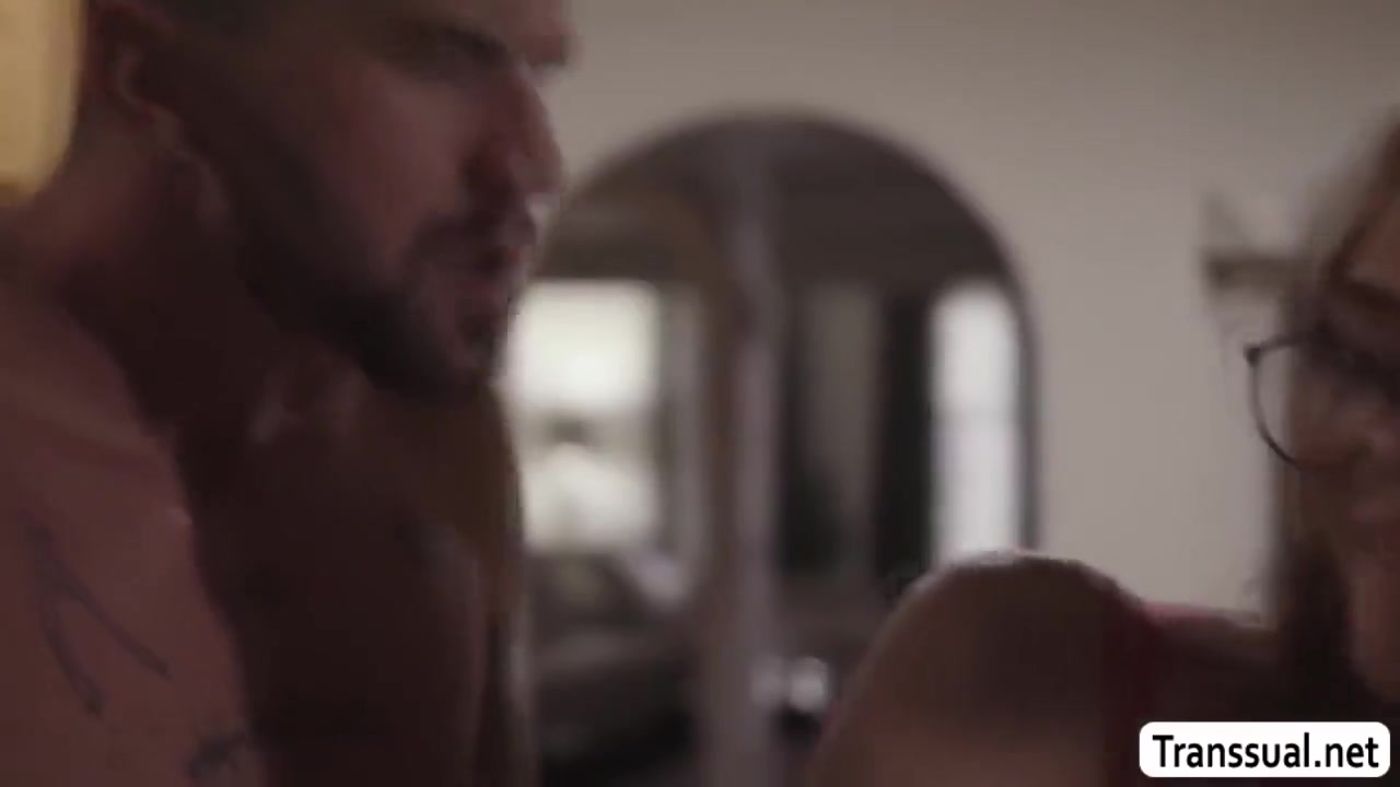 Stepbros Friend Bareback Fucks His Ts Stepsister