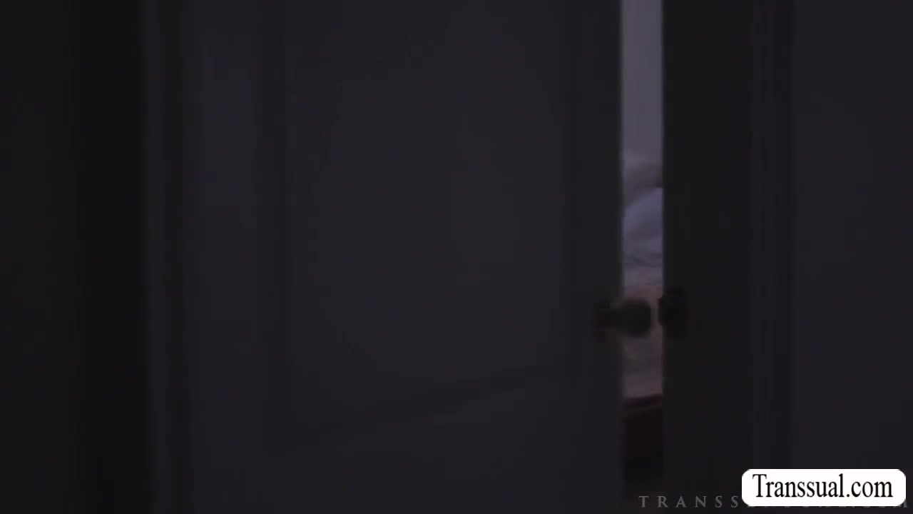 Stepbrother Get Sucked By His Horny Shemale