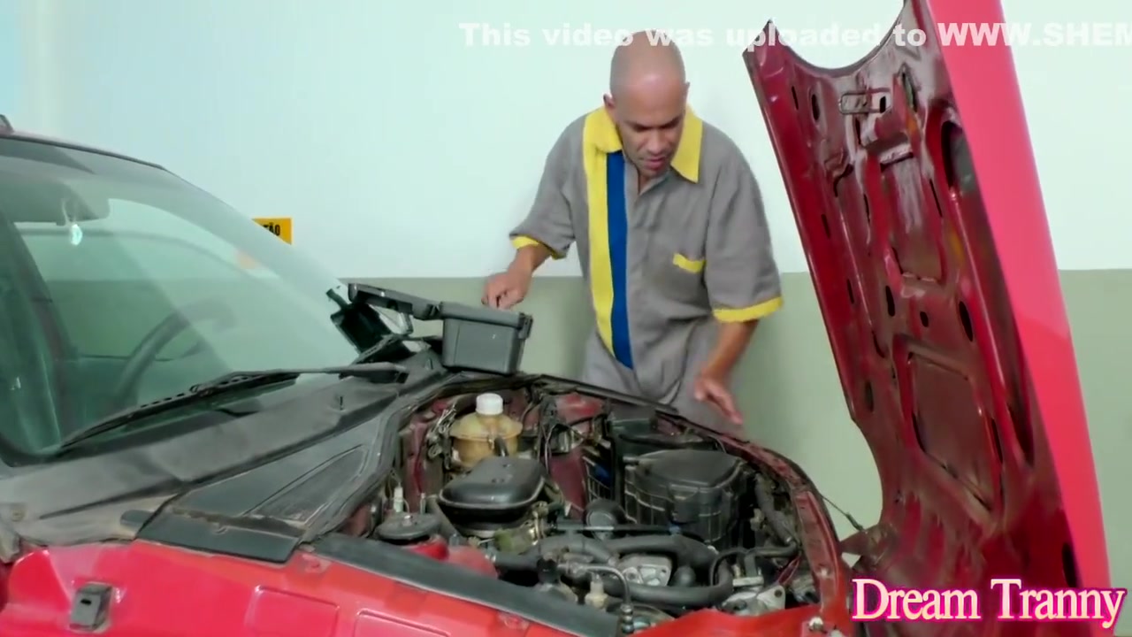 Luana Alves And Tony Lee In Tgirl Seduces A Car Mechanic Into Fucking Her Butt 10 Min
