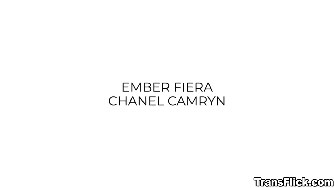 Blows While Shes - Ember Fiera And Chanel Camryn