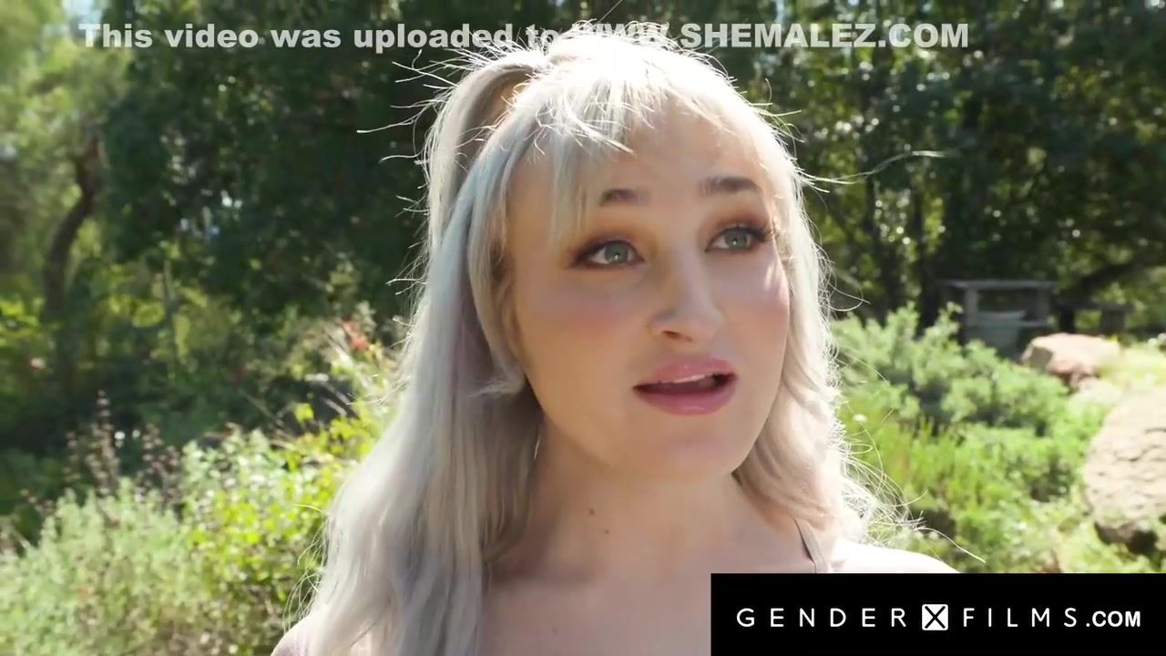Busty Trans Blondie Gf Smashed By Bearded Hunk Bf Outdoors With Haven Rose