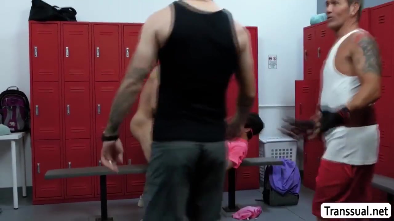 Horny Twink Anal Fucked In Locker By Ts And Coach