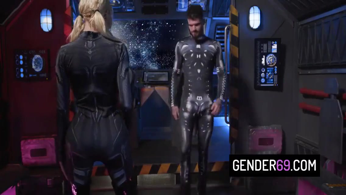Brittney Kade - Busty Tgirl Astronaut Getting Fucked By Her Colleague