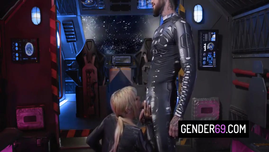 Brittney Kade - Busty Tgirl Astronaut Getting Fucked By Her Colleague