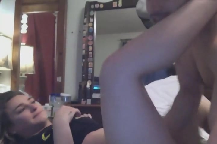 Blonde shemale gets naughty with her boyfriend