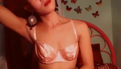 Passionately seductive tranny longing for cumfull explosion
