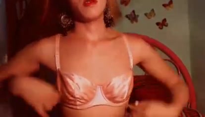 Passionately seductive tranny longing for cumfull explosion
