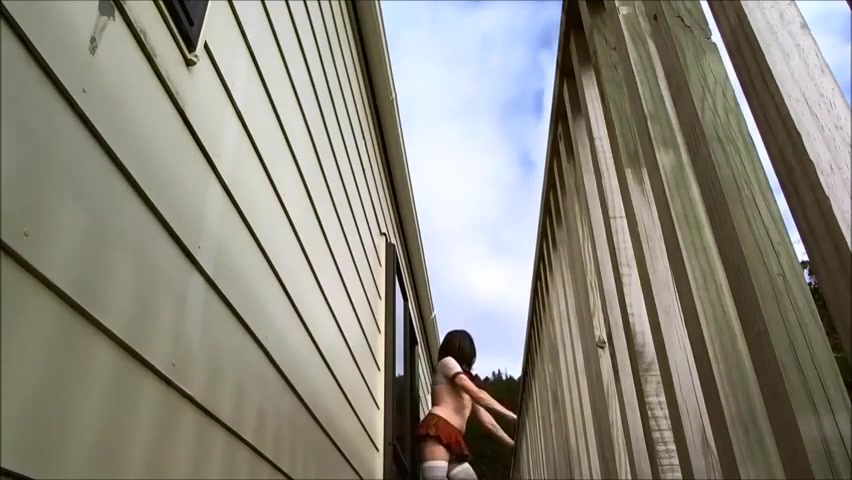 Amateur crossdresser outdoor public