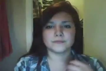 Sexy chubby tranny with a fleshlight