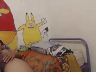 Tgirl cums while being fucked