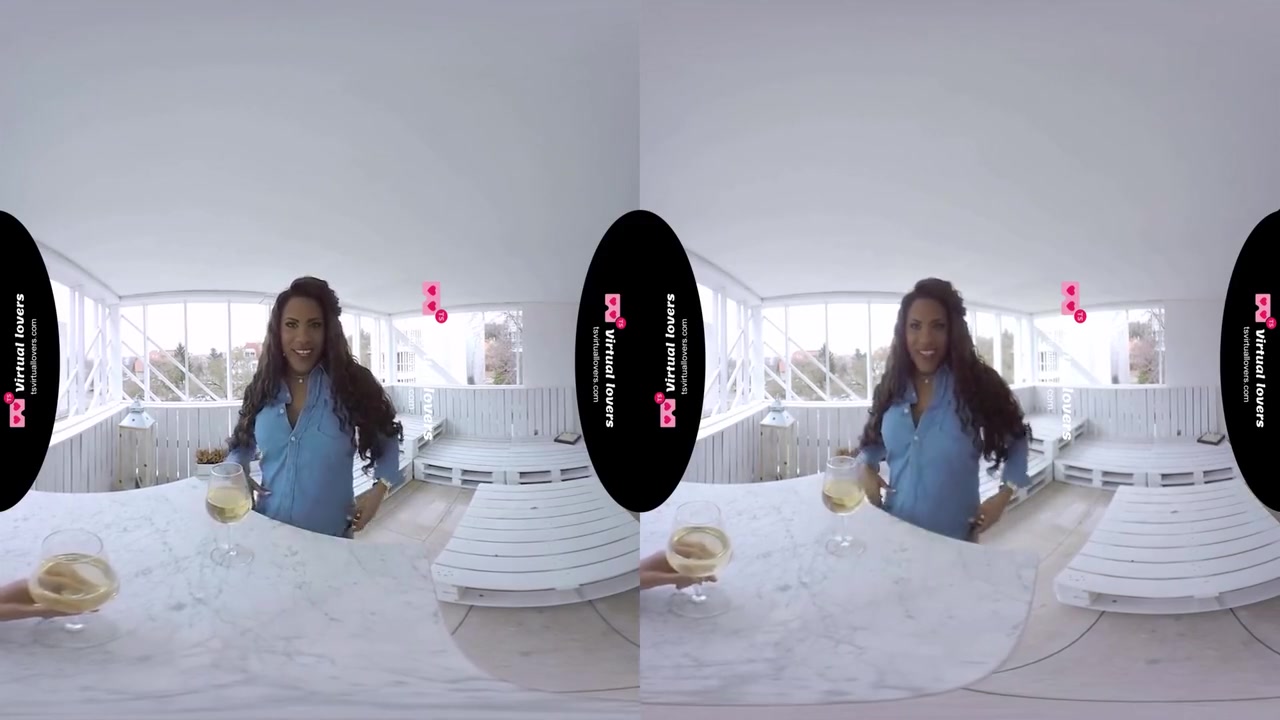 Virtual Reality - Vr - Big Ass Black Shemale