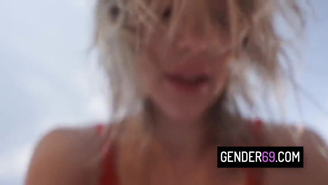 Emma Rose And Roman Todd In Hot Tranny Lifeguard Getting Analed By A Guest