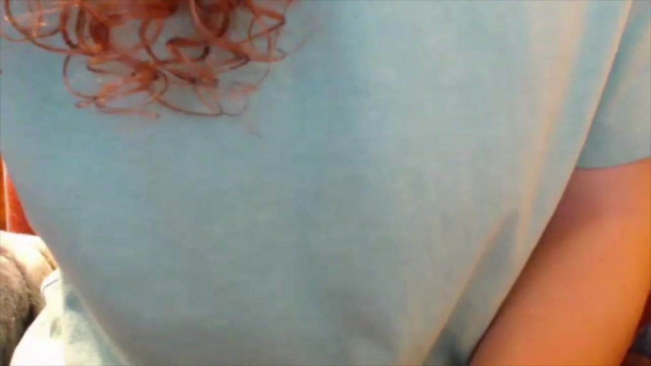 Big Dick Redhead Shemale Cums on Webcam