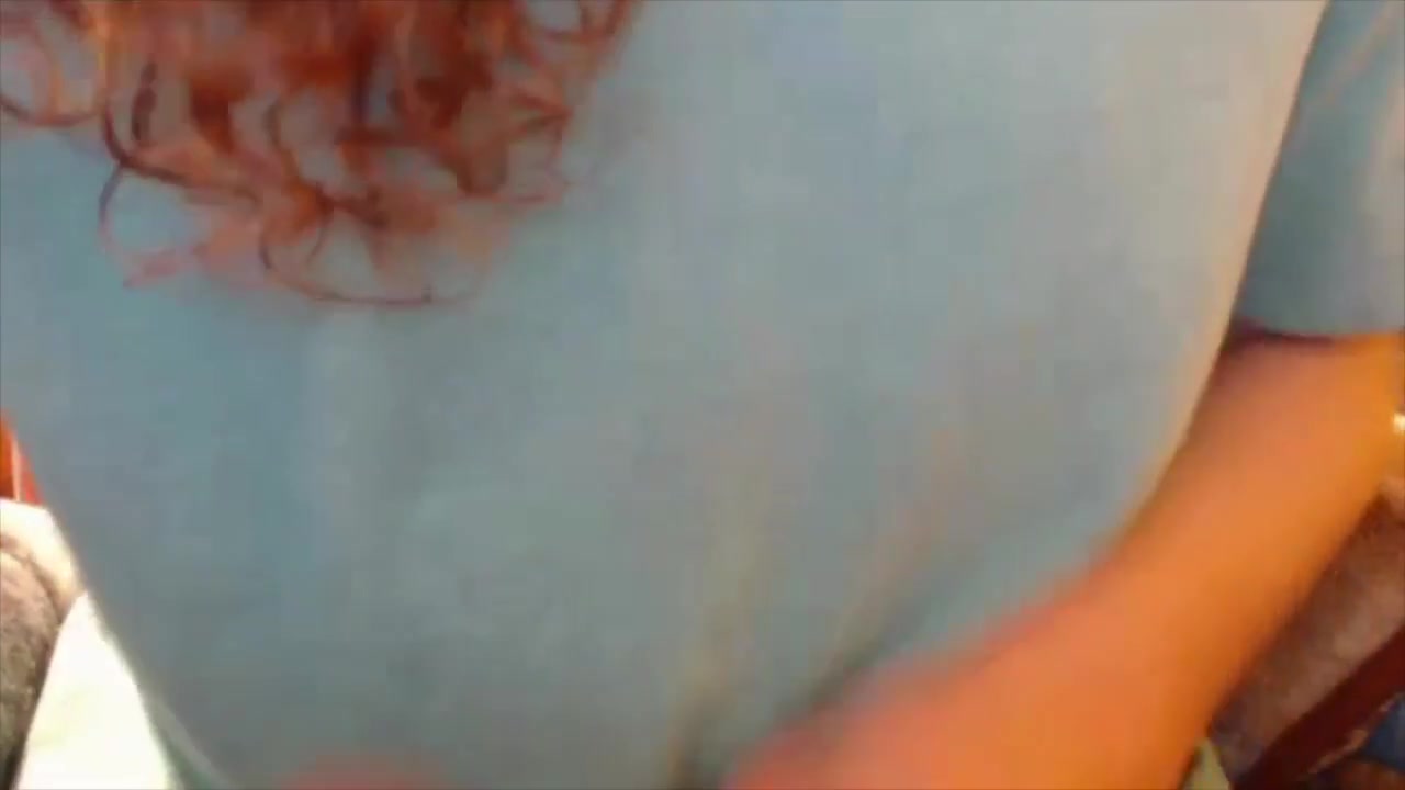 Big Dick Redhead Shemale Cums on Webcam