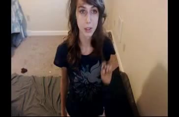 Longer version includes previous butt show-off and her nice limp wiener of course