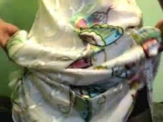 Solo Tgirl dildoing her ass and stroking cock