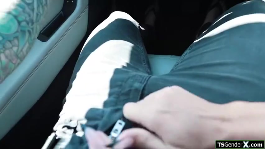 I Picked Me Up A Horny Trans Hitchhiker With Kasey Kei