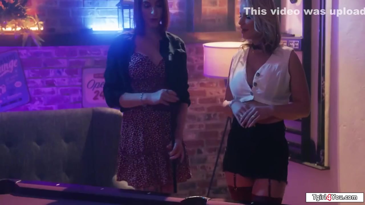 Janie Blade And Rachael Cavalli In Wanna Play A Game Of Strip Pool With Me?