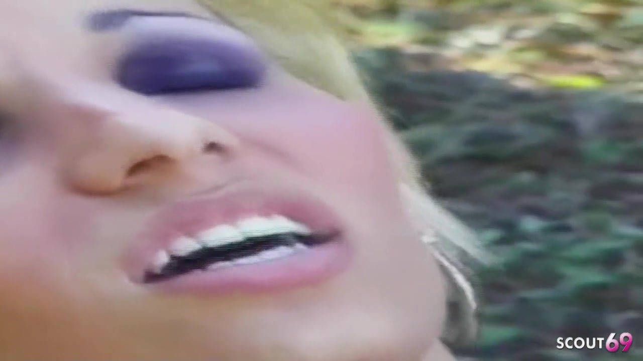 Blonde Sexy Shemale Is Seduced Outdoors On Vacation And Anal Fucked With Renata Davila