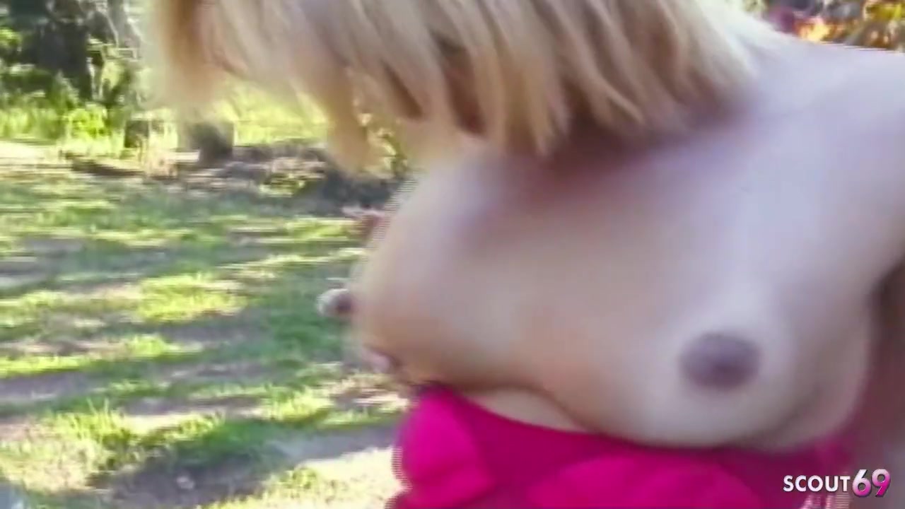 Blonde Skinny Tranny Outdoor From Tinder Date Anal Fucked