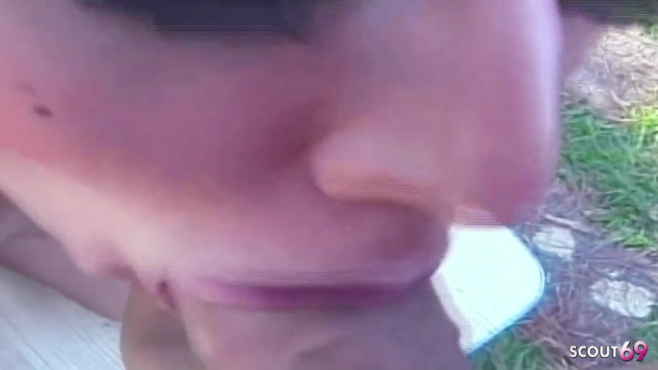 Blonde Skinny Tranny Outdoor From Tinder Date Anal Fucked