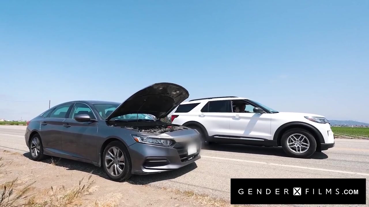 Broken Car, Charged Phone, Drained Balls - Kasey Keis Wild Ride With Big Dick Hunk