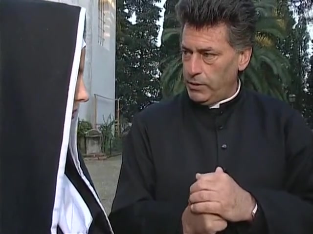 Erica Dark - A Dirty Nun Involved In An Orgy With A Shemale