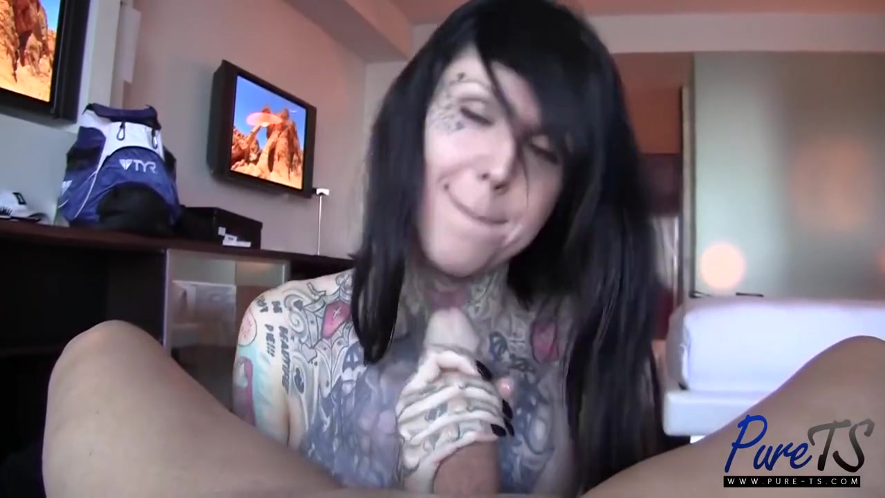 Tattooed Beauty Strokes A Big Cock - Britney Boykins And Christian Xxx