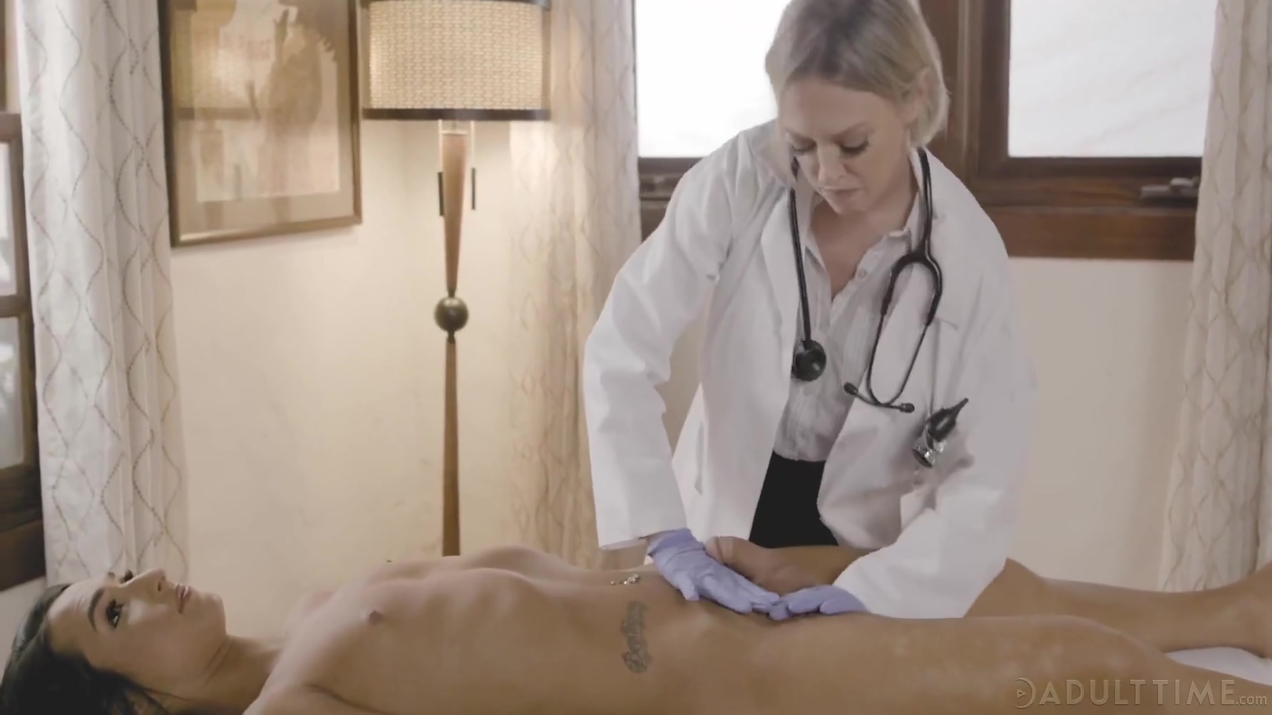 Milf Doctor Conducts Intimate Examination On Khloe Kays Trans Cock