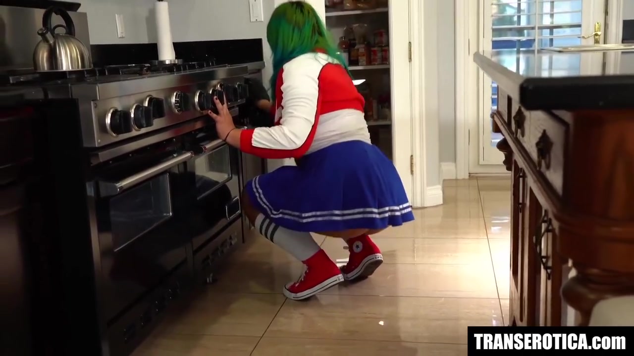 Asian Transgender Receives A Surprise Fuck - Genesis Green And Kai Bailey