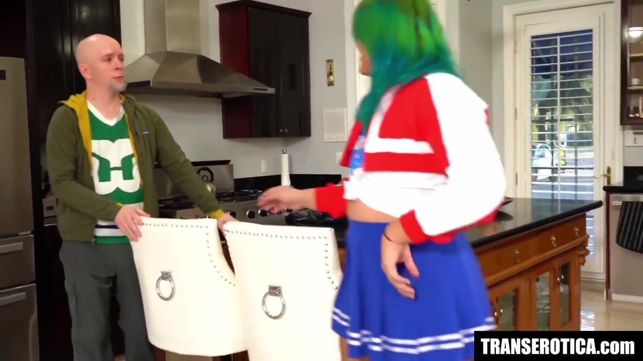 Asian Transgender Receives A Surprise Fuck - Genesis Green And Kai Bailey