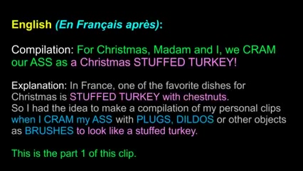 For Xmas Madam and me are STUFFED like a CHRISTMAS TURKEY