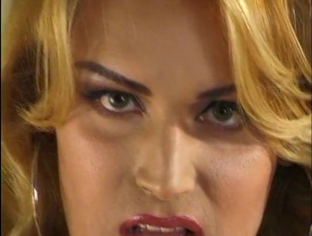 Transsexual Beauty Queen Stroking