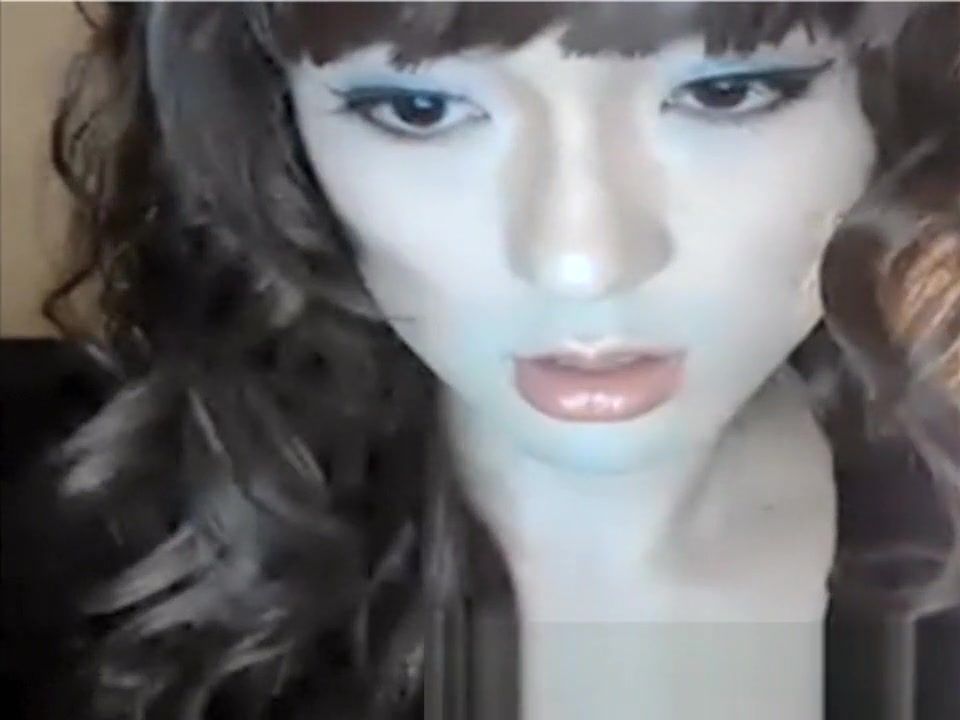Doll-Faced Tranny in a Hot and Sexy Lingerie