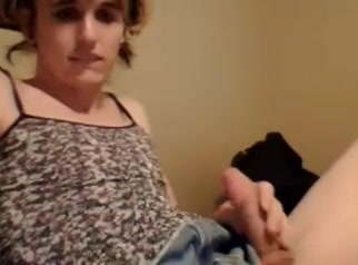 teen 18+ big cocked TS solo
