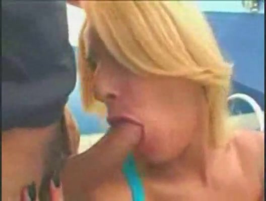 TS Blonde Butt Satisfied