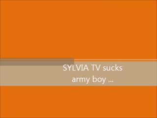 Asian TS Sylvia sucks POV