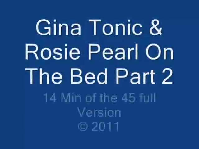 Gina Tonic Rosie Pearl on the bed 2