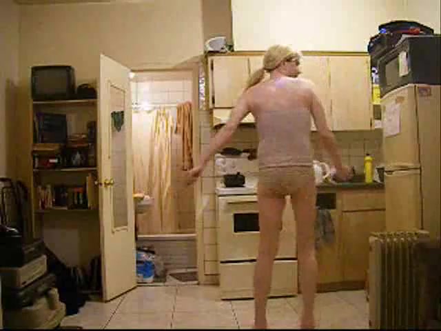 Amateur Crossdresser Teasing On Cam