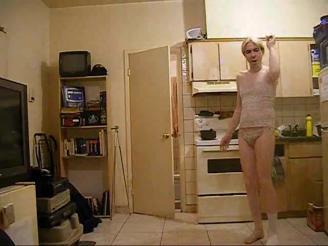Amateur Crossdresser Teasing On Cam