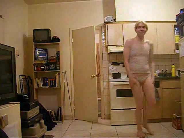 Amateur Crossdresser Teasing On Cam