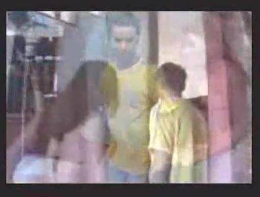 Tranny fucks dude and cums on his buttocks