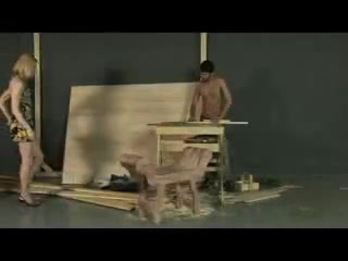 Boy is happy with two shemales sexual motions