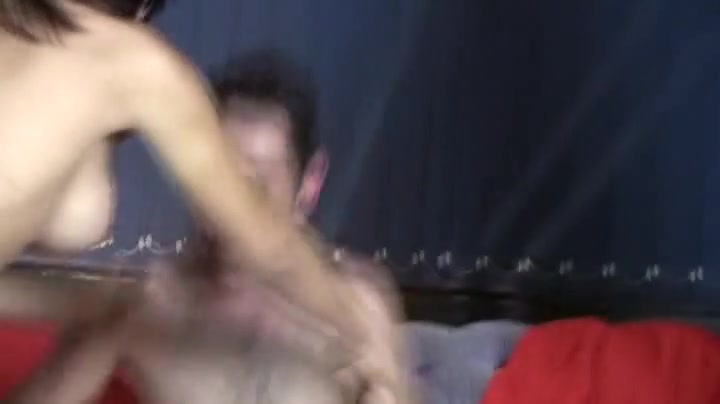 Two shemales fuck guys ass and mouth