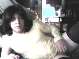 Randy mature CD toying